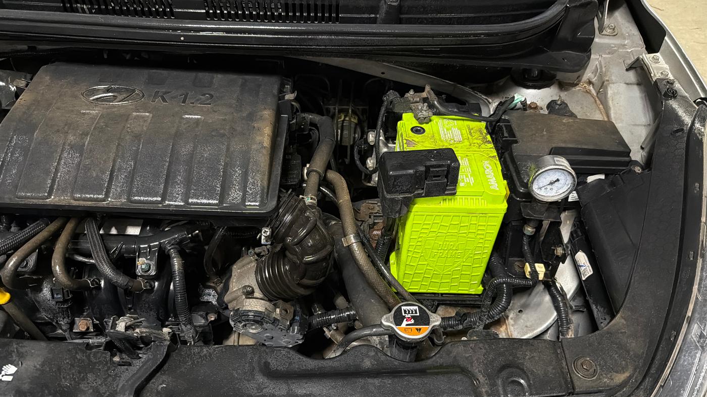 2020 Hyundai AURA S 1.2 CNG, CNG, Manual, 69,240 km, Engine View - Left