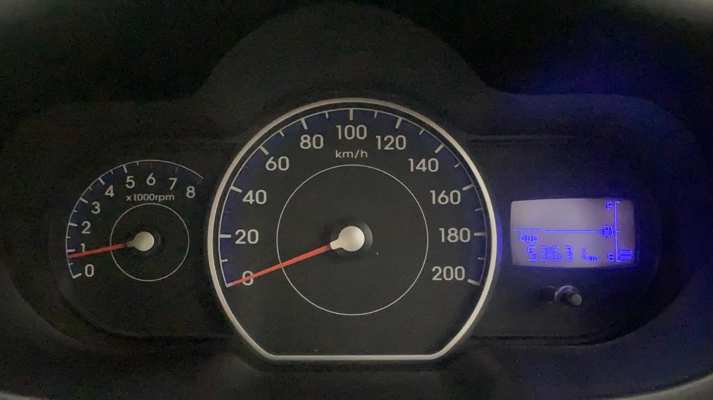 2016 Hyundai i10 MAGNA 1.1, Petrol, Manual, 53,580 km, Odometer Image