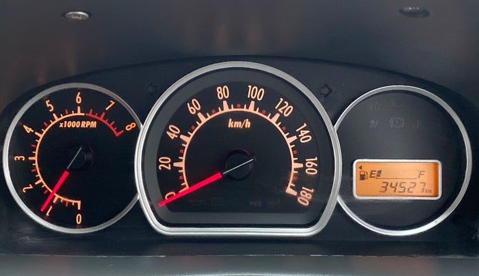 2012 Maruti Alto K10 VXI P, Petrol, Manual, 34,579 km, Odometer Image