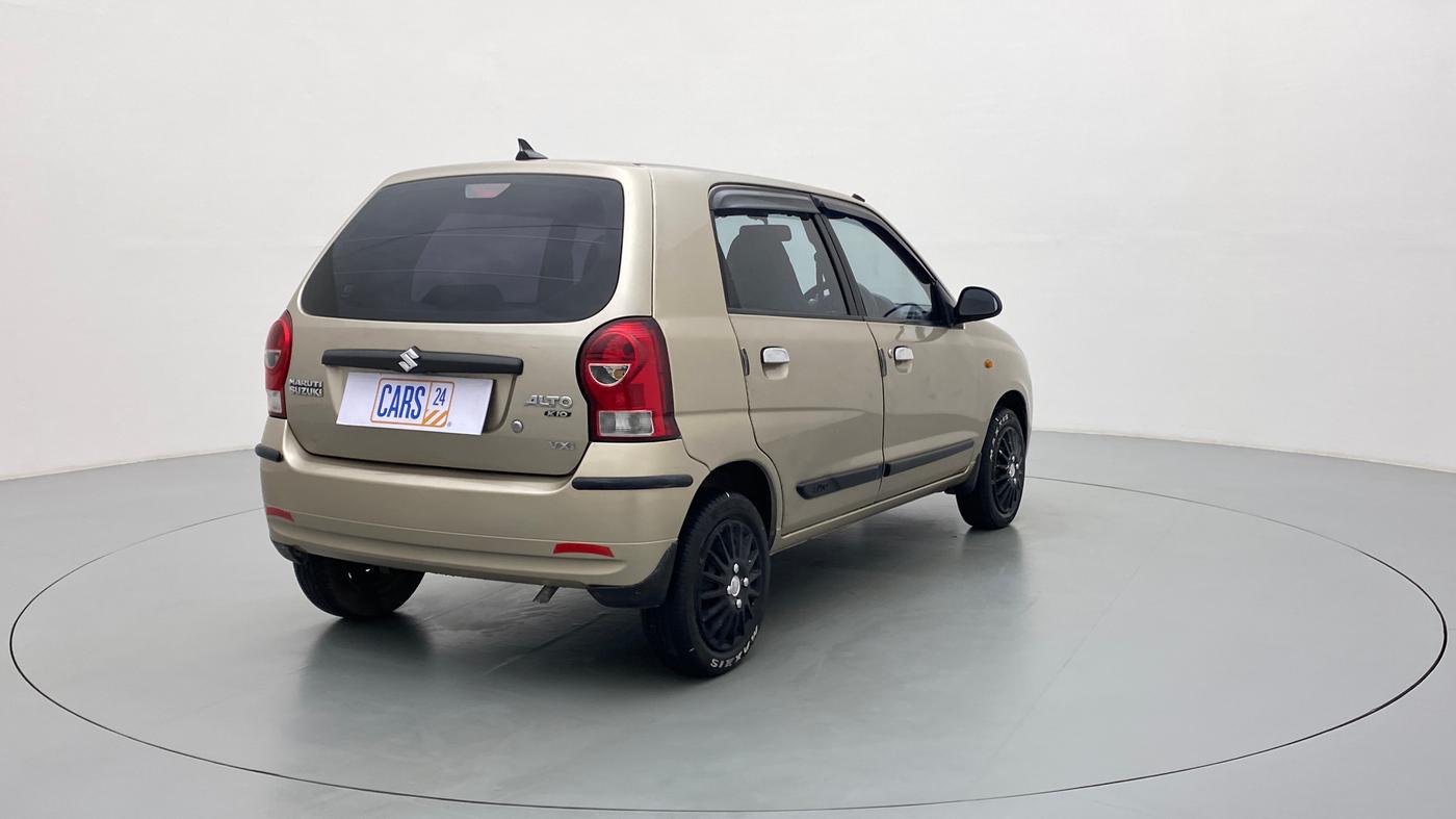 2012 Maruti Alto K10 VXI P, Petrol, Manual, 34,579 km, Right Back Diagonal