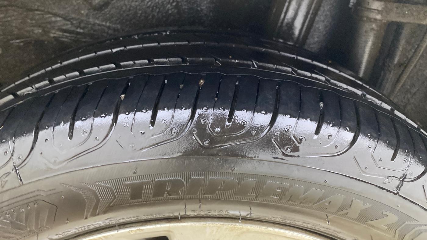 2019 Toyota YARIS V CVT, Petrol, Automatic, 74,810 km, Left Rear Tyre Tread
