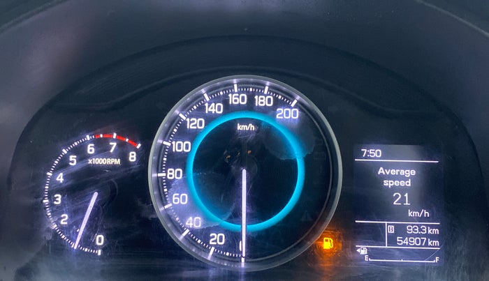 2018 Maruti IGNIS DELTA 1.2, Petrol, Manual, 54,907 km, Odometer Image