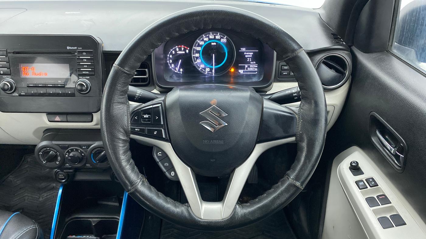 2018 Maruti IGNIS DELTA 1.2, Petrol, Manual, 54,907 km, Steering Wheel Close Up