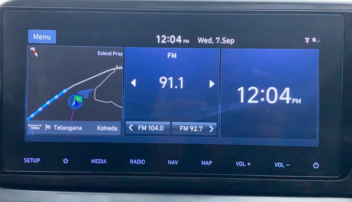 2021 Hyundai NEW I20 ASTA 1.0 GDI TURBO DCT, Petrol, Automatic, 5,230 km, Touchscreen Infotainment System