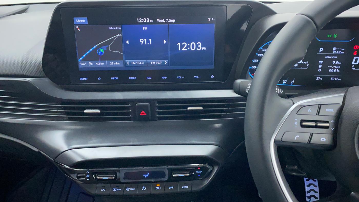 2021 Hyundai NEW I20 ASTA 1.0 GDI TURBO DCT, Petrol, Automatic, 5,230 km, Air Conditioner