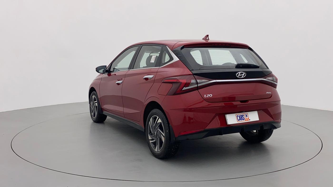 2021 Hyundai NEW I20 ASTA 1.0 GDI TURBO DCT, Petrol, Automatic, 5,230 km, Left Back Diagonal