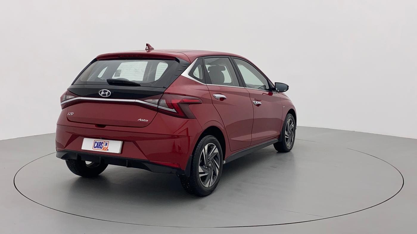 2021 Hyundai NEW I20 ASTA 1.0 GDI TURBO DCT, Petrol, Automatic, 5,230 km, Right Back Diagonal