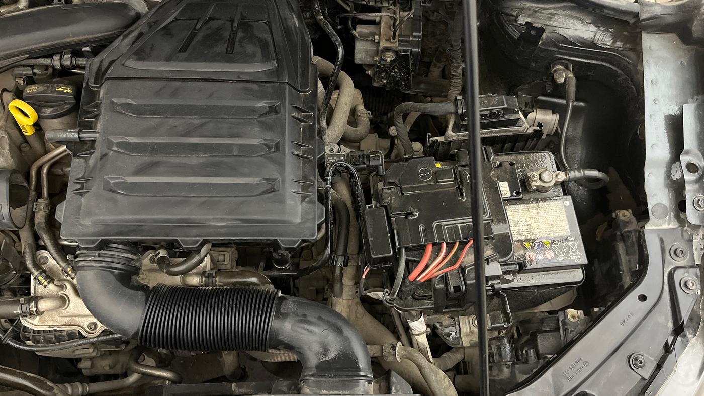 2021 Volkswagen Polo HIGHLINE PLUS 1.0L TSI AT, Petrol, Automatic, 17,662 km, Engine View - Left