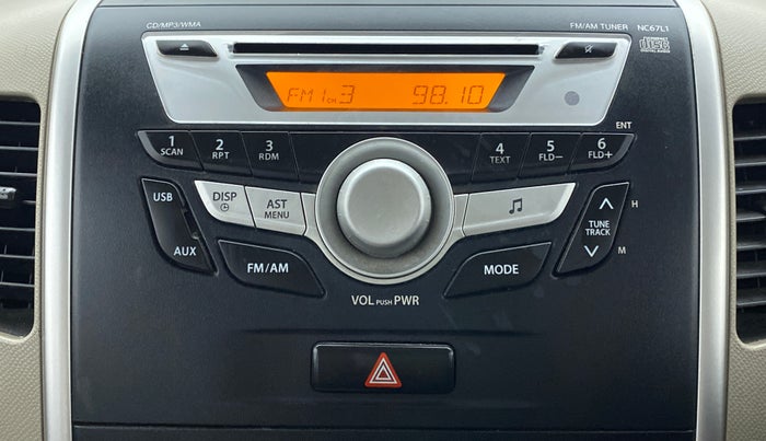 2016 Maruti Wagon R 1.0 VXI AMT, Petrol, Automatic, 62,139 km, Infotainment System