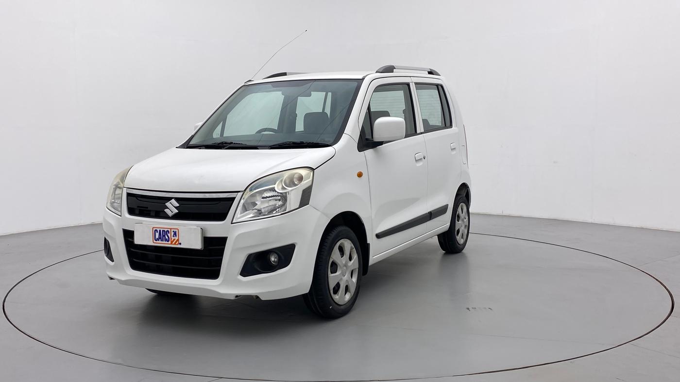 2016 Maruti Wagon R 1.0 VXI AMT, Petrol, Automatic, 62,139 km, Left Front Diagonal