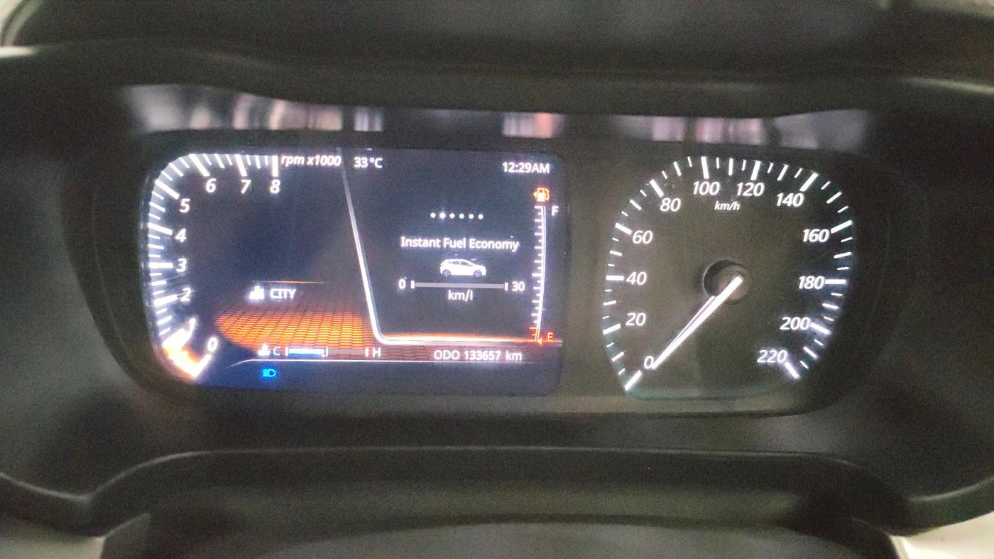 2020 Tata ALTROZ XZ PETROL, Petrol, Manual, 1,33,657 km, Odometer Image