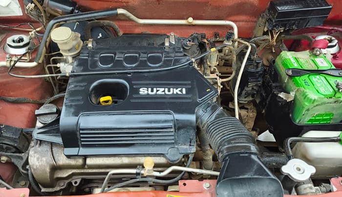2013 Maruti Alto K10 VXI, Petrol, Manual, 92,367 km, Engine View