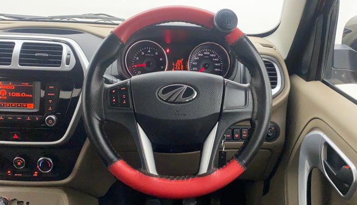 2017 Mahindra TUV300 T8, Diesel, Manual, 66,145 km, Steering Wheel Close Up