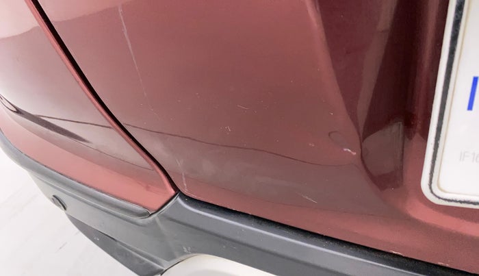 2017 Honda WR-V 1.2L I-VTEC VX MT, Petrol, Manual, 1,04,509 km, Dicky (Boot door) - Slightly dented
