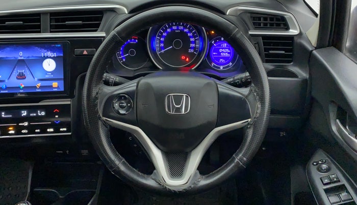 2017 Honda WR-V 1.2L I-VTEC VX MT, Petrol, Manual, 1,04,509 km, Steering Wheel Close Up