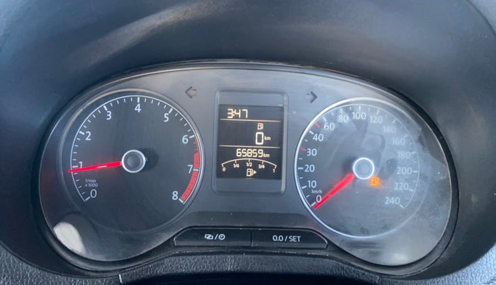 2017 Volkswagen Polo HIGHLINE1.2L, Petrol, Manual, 65,838 km, Odometer Image