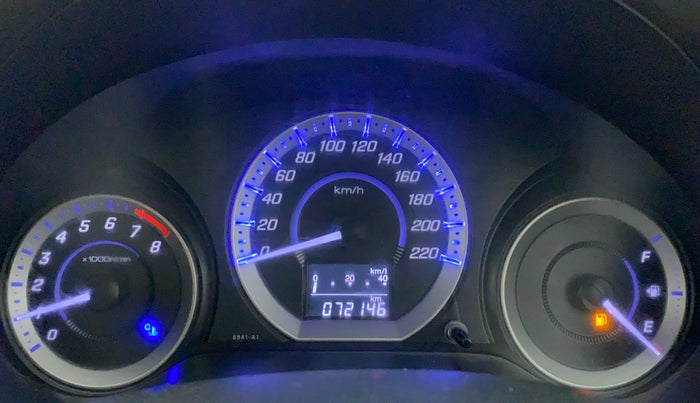 2012 Honda City 1.5L I-VTEC V MT, Petrol, Manual, 72,146 km, Odometer Image