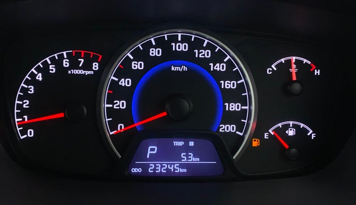 2018 Hyundai Grand i10 SPORTZ AT 1.2 KAPPA VTVT, Petrol, Automatic, 23,239 km, Odometer Image