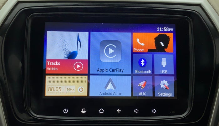 2018 Datsun Go Plus T, Petrol, Manual, 46,562 km, Infotainment System