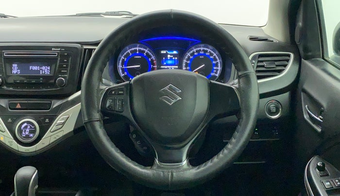 2017 Maruti Baleno ZETA CVT PETROL 1.2, Petrol, Automatic, 33,968 km, Steering Wheel Close Up