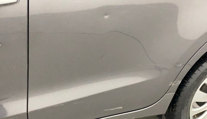 2017 Maruti Baleno ZETA CVT PETROL 1.2, Petrol, Automatic, 33,968 km, Rear left door - Minor scratches