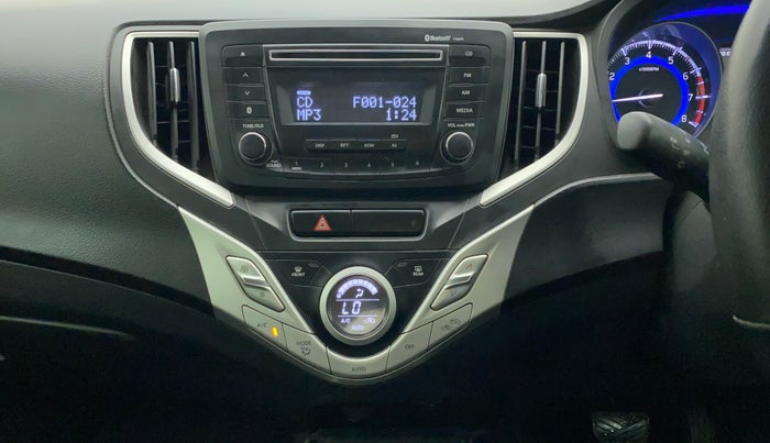 2017 Maruti Baleno ZETA CVT PETROL 1.2, Petrol, Automatic, 33,968 km, Air Conditioner