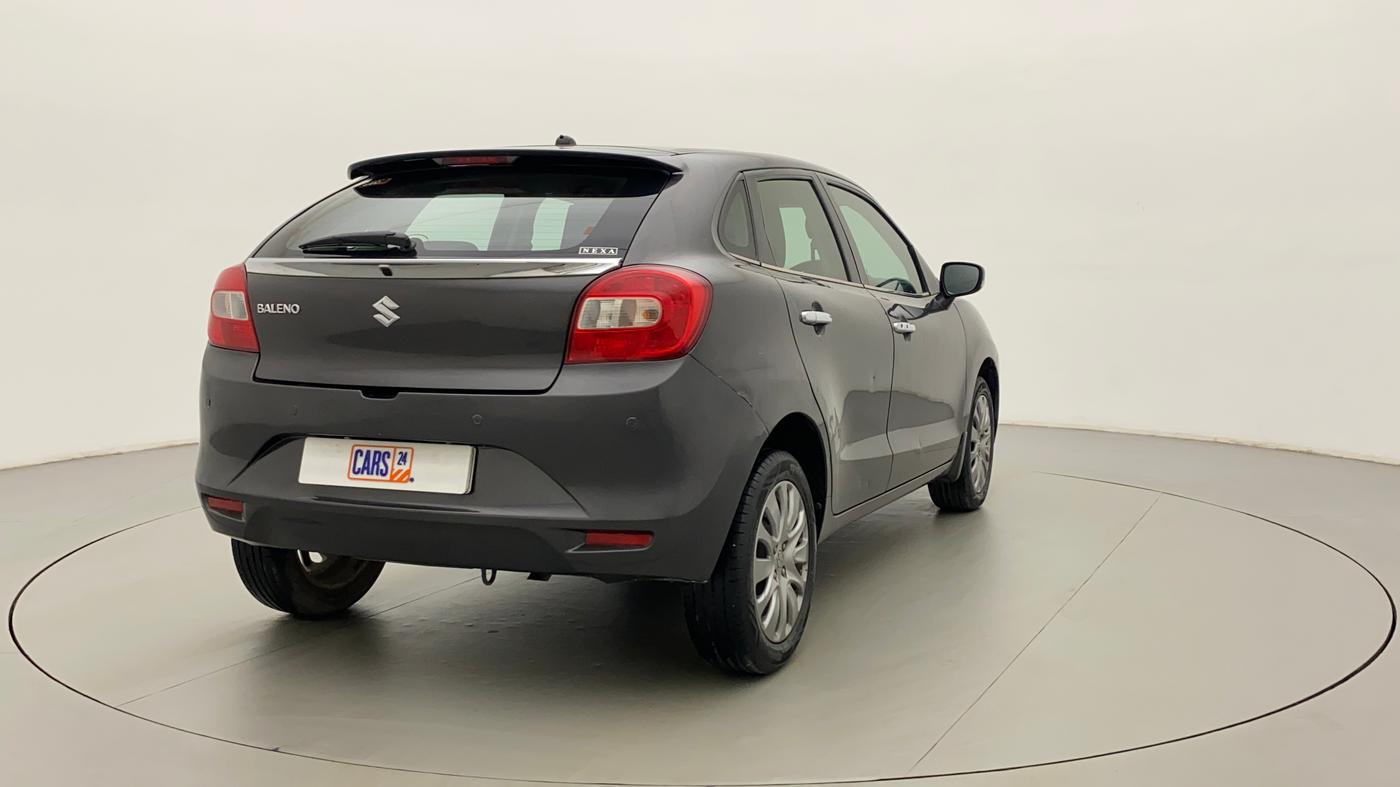 2017 Maruti Baleno ZETA CVT PETROL 1.2, Petrol, Automatic, 33,968 km, Right Back Diagonal
