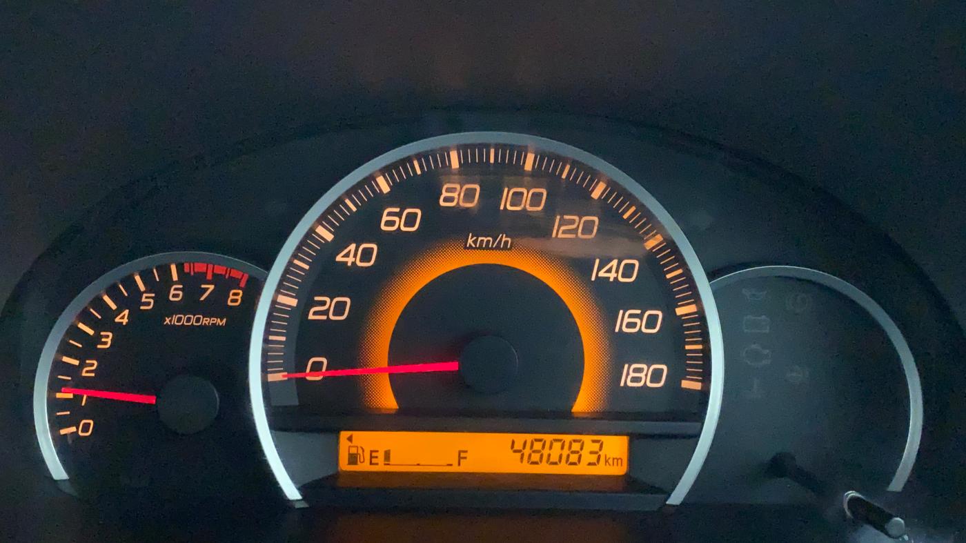 2011 Maruti Wagon R 1.0 VXI, Petrol, Manual, 48,082 km, Odometer Image