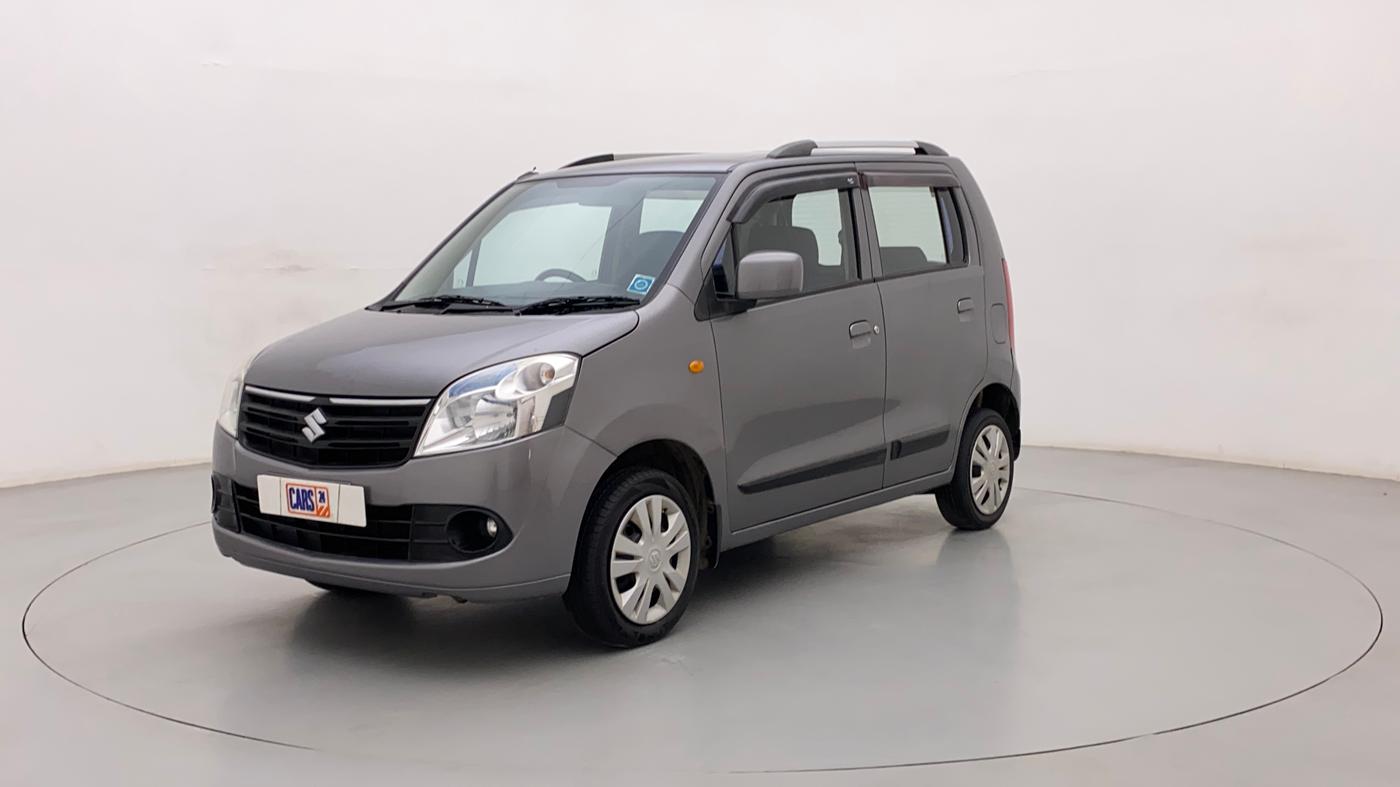 2011 Maruti Wagon R 1.0 VXI, Petrol, Manual, 48,082 km, Left Front Diagonal