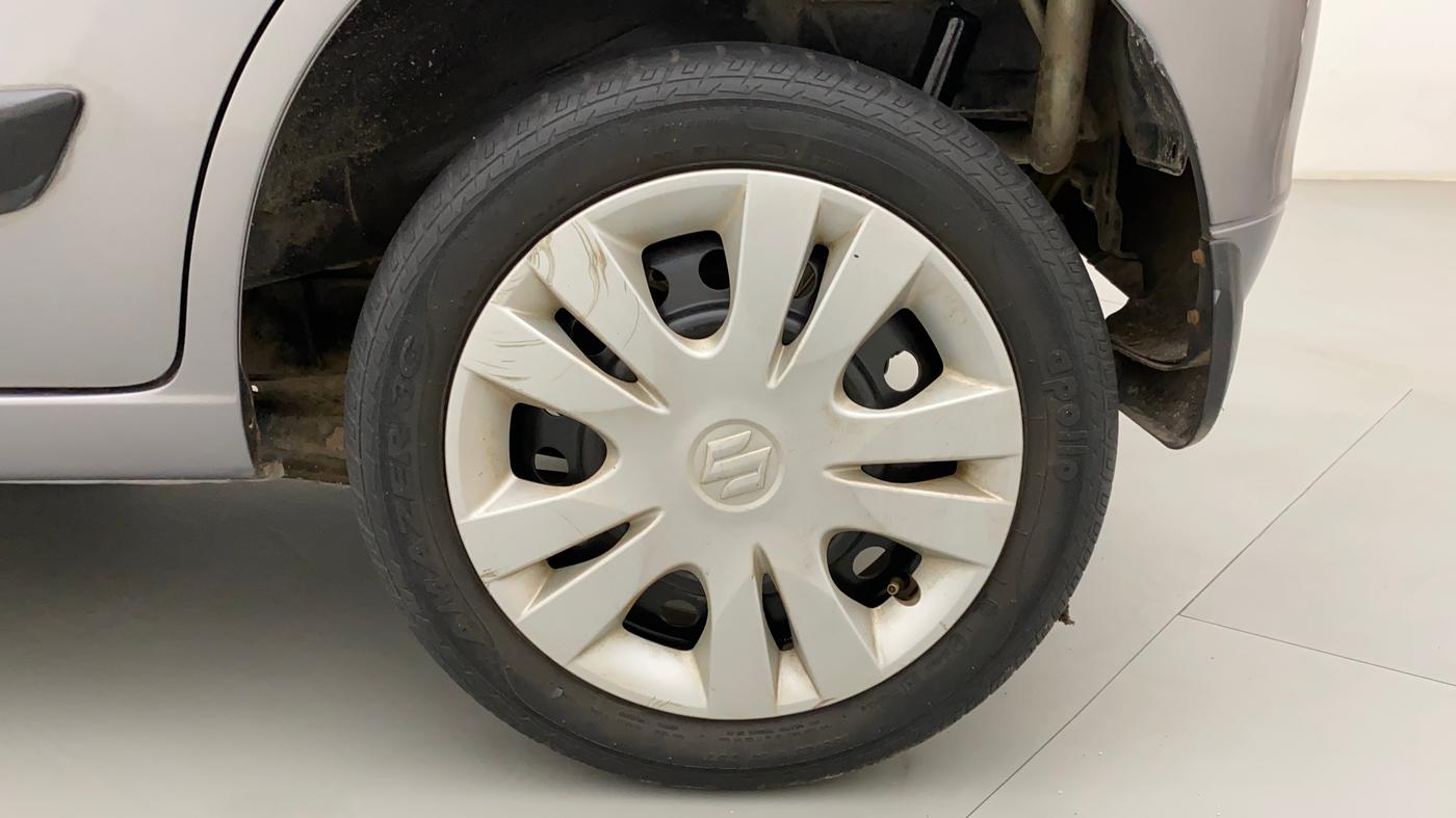 2011 Maruti Wagon R 1.0 VXI, Petrol, Manual, 48,082 km, Left Rear Wheel