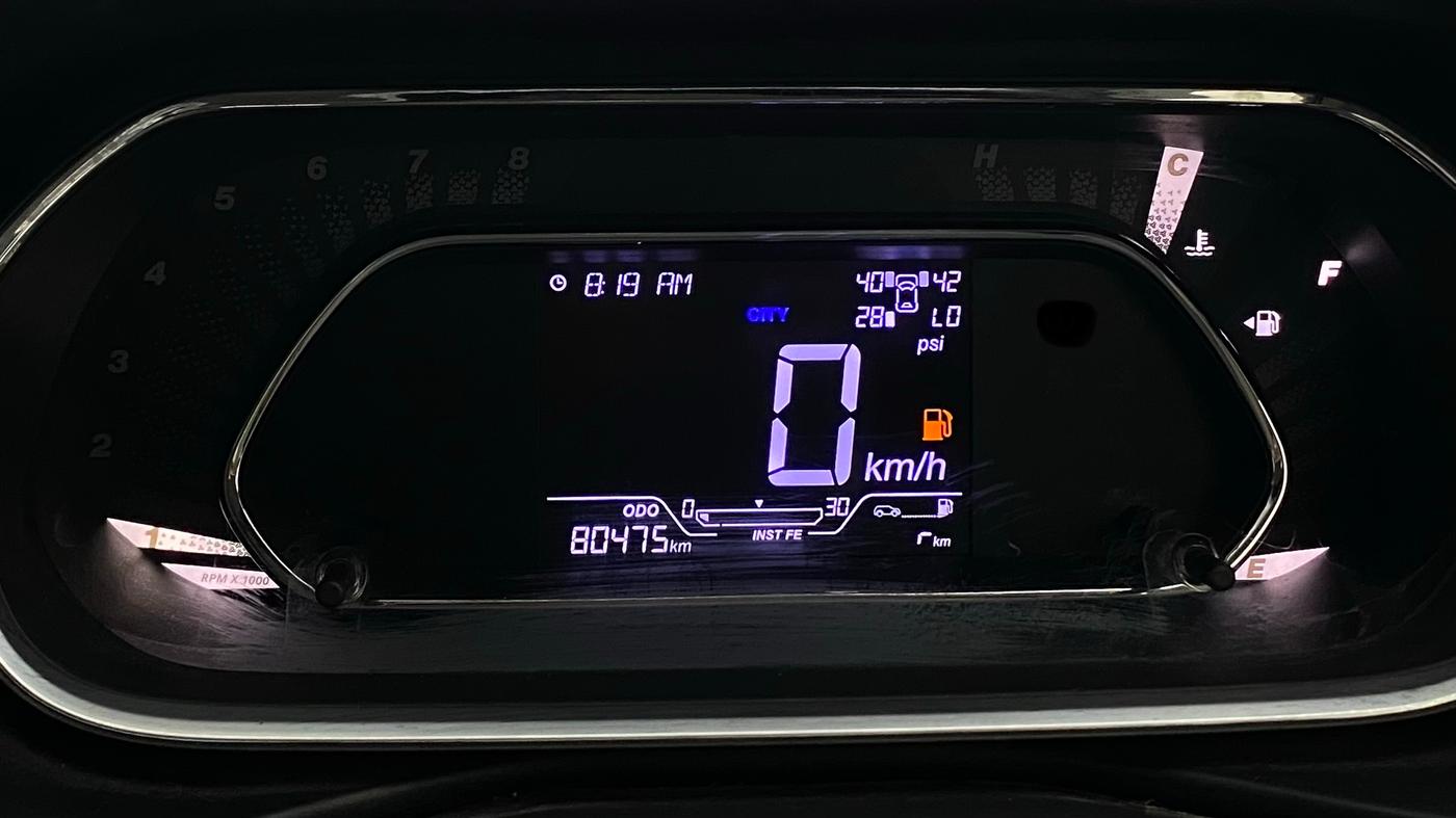 2022 Tata NEXON XZ PLUS (HS) PETROL, Petrol, Manual, 80,466 km, Odometer Image