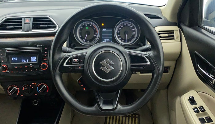 2019 Maruti Dzire VXI, Petrol, Manual, 79,172 km, Steering Wheel Close Up