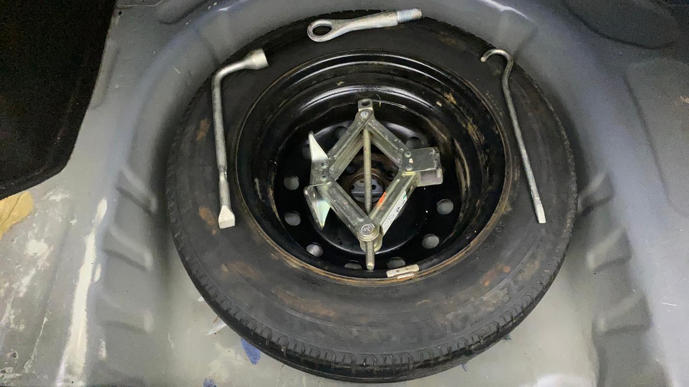 2019 Maruti Dzire VXI, Petrol, Manual, 79,172 km, Spare Tyre