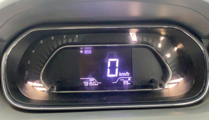 2022 Tata TIGOR XZ CNG, CNG, Manual, 73,148 km, Odometer Image