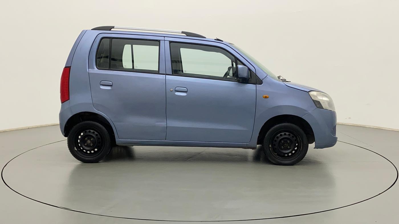 2011 Maruti Wagon R 1.0 VXI, Petrol, Manual, 45,591 km, Right Side View