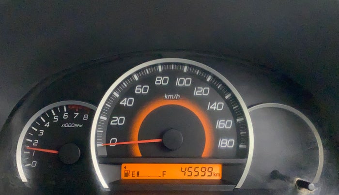 2011 Maruti Wagon R 1.0 VXI, Petrol, Manual, 45,591 km, Odometer Image