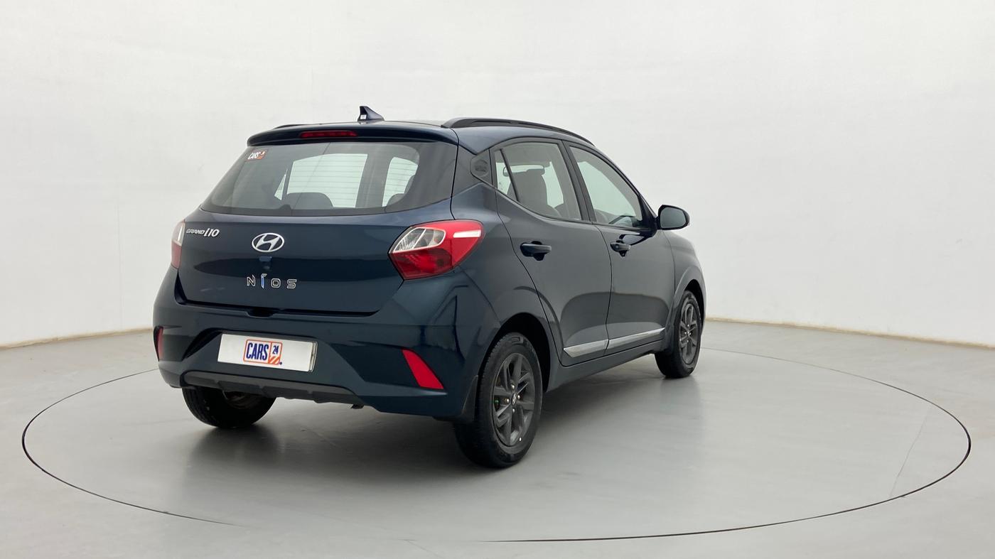 2020 Hyundai GRAND I10 NIOS SPORTZ 1.2 KAPPA VTVT, Petrol, Manual, 47,636 km, Right Back Diagonal