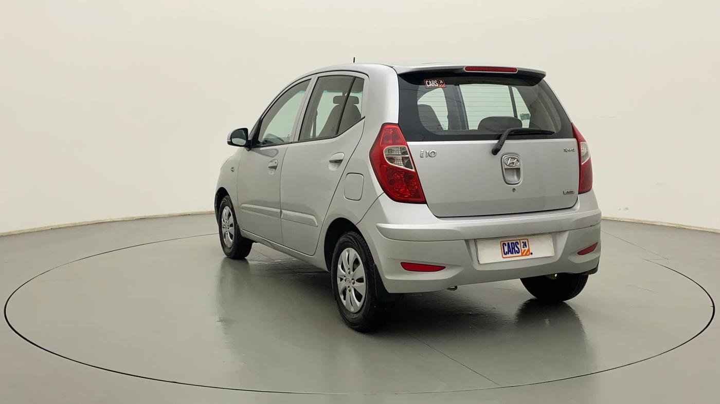 2013 Hyundai i10 SPORTZ 1.2 AT, Petrol, Automatic, 48,652 km, Left Back Diagonal
