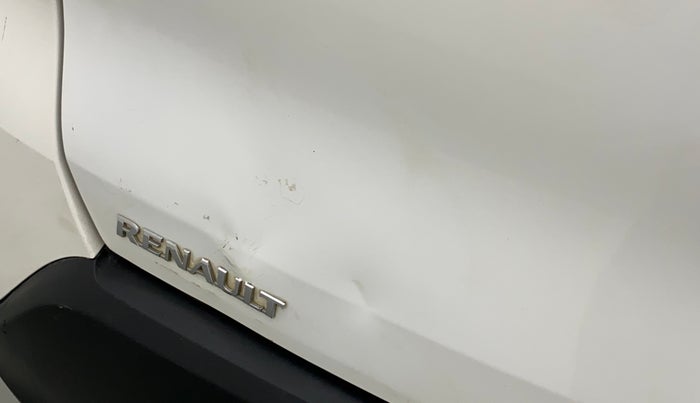 2019 Renault Kwid RXL, Petrol, Manual, 42,751 km, Dicky (Boot door) - Slightly dented