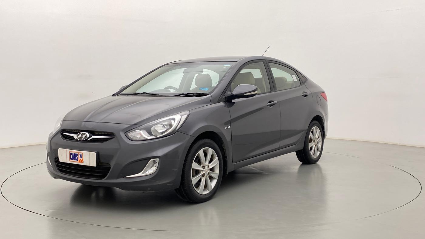 2013 Hyundai Verna FLUIDIC 1.6 SX VTVT, Petrol, Manual, 52,704 km, Left Front Diagonal