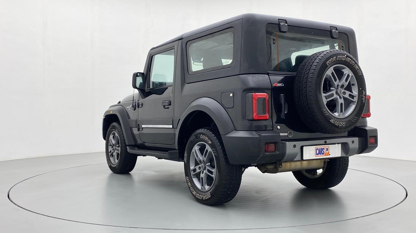 2021 Mahindra Thar LX PETROL AT 4WD, Petrol, Automatic, 9,761 km, Left Back Diagonal
