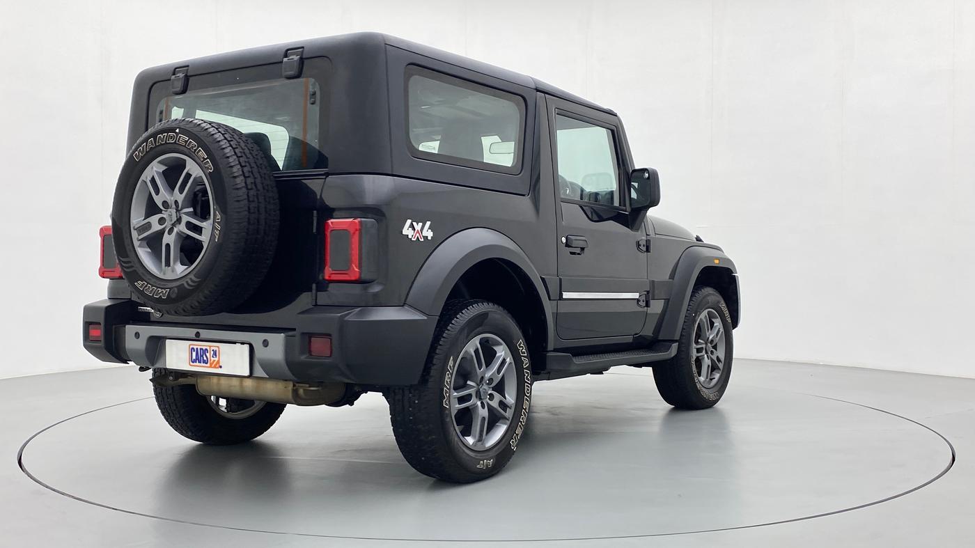 2021 Mahindra Thar LX PETROL AT 4WD, Petrol, Automatic, 9,761 km, Right Back Diagonal