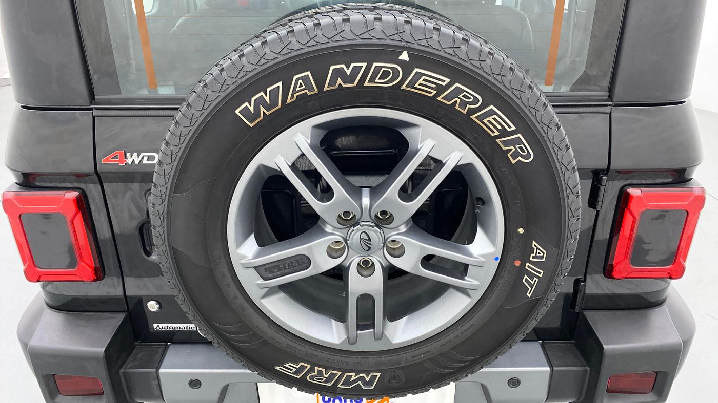 2021 Mahindra Thar LX PETROL AT 4WD, Petrol, Automatic, 9,761 km, Spare Tyre
