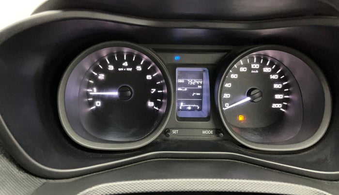 2019 Tata NEXON XM PETROL, Petrol, Manual, 75,193 km, Odometer Image