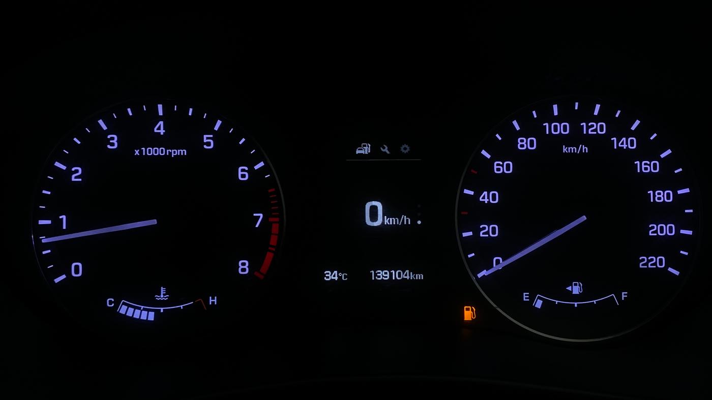 2017 Hyundai i20 Active 1.2 SX, Petrol, Manual, 1,39,100 km, Odometer Image