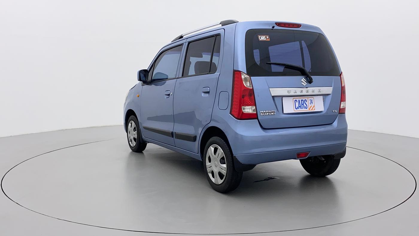 2011 Maruti Wagon R 1.0 VXI, Petrol, Manual, 57,488 km, Left Back Diagonal
