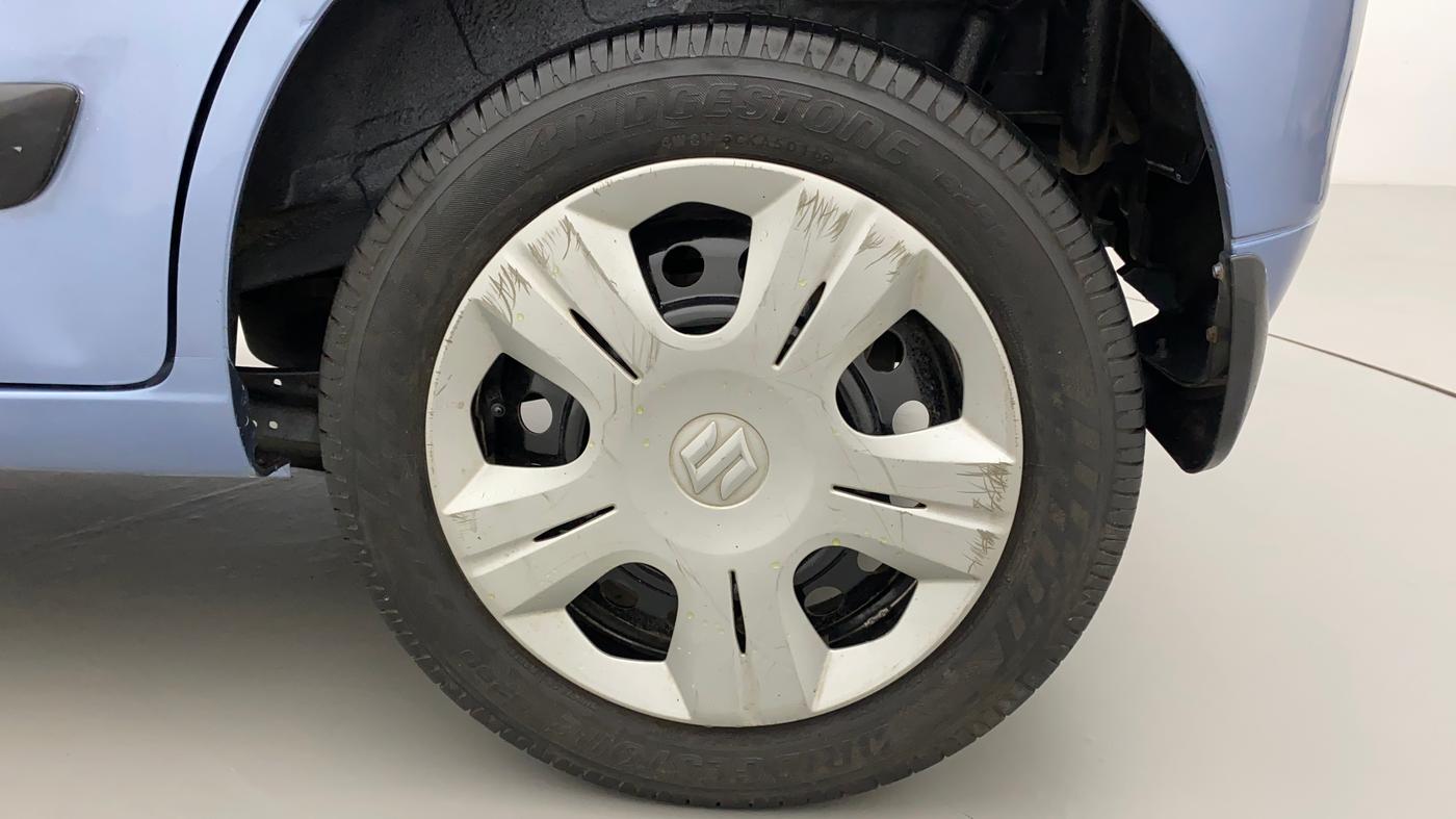 2011 Maruti Wagon R 1.0 VXI, Petrol, Manual, 57,488 km, Left Rear Wheel