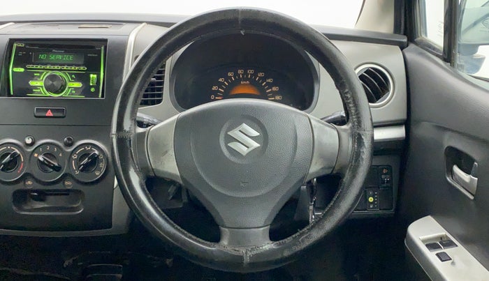 2011 Maruti Wagon R 1.0 LXI CNG, CNG, Manual, 49,855 km, Steering Wheel Close Up