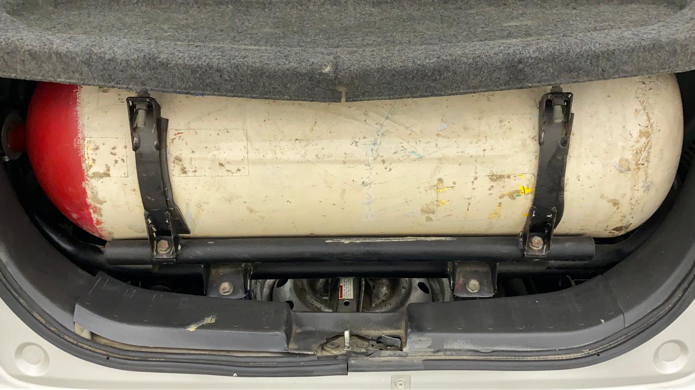 2011 Maruti Wagon R 1.0 LXI CNG, CNG, Manual, 49,855 km, Boot Inside