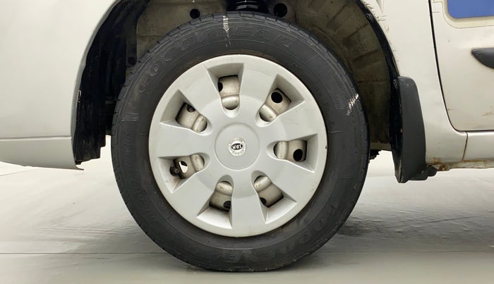 2011 Maruti Wagon R 1.0 LXI CNG, CNG, Manual, 49,855 km, Left Front Wheel
